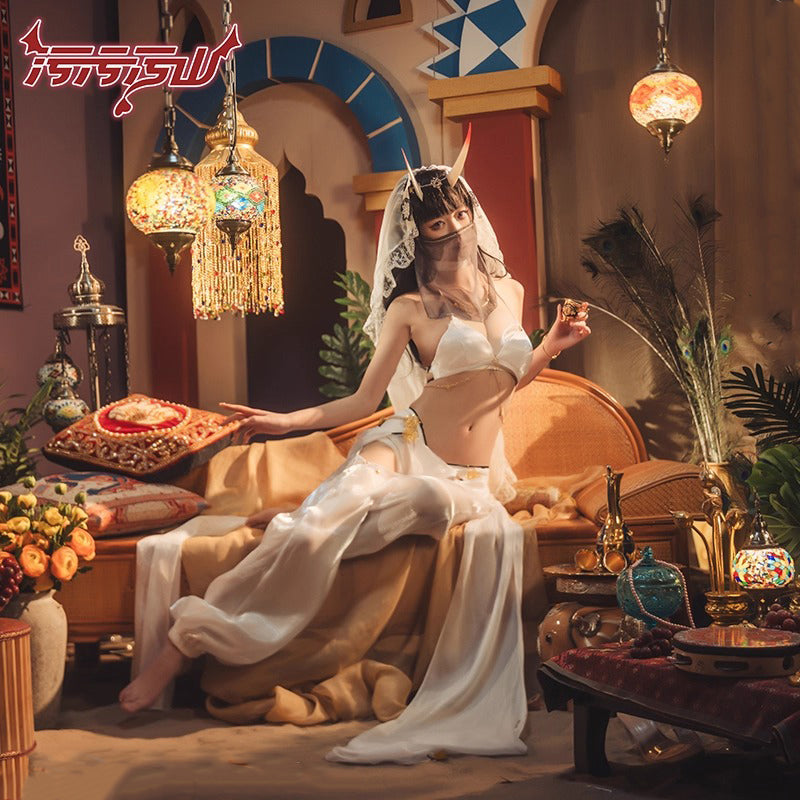 アズールレーン 能代 ホワイト踊り子コスプレ 同人コスプレ【汚汚汚山】