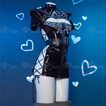 【予約】ニーア オートマタ 2B風光沢エナメルダークナースコスプレ【Bbunny】