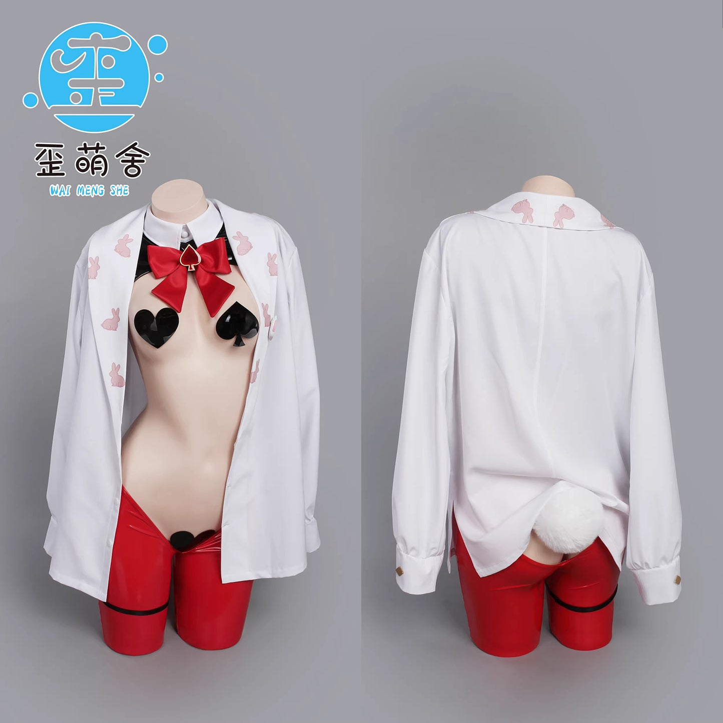 【予約】勝利の女神：NIKKE ルージュバニーガール セクシー全開逆バニーコスプレ【歪萌舍】