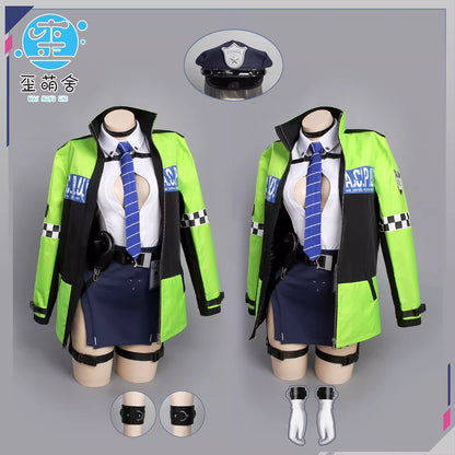 NIKKEキラーワイプ ポリスコスプレ 秘密捜査官のエロボディ制服コスプレ【歪萌舍】