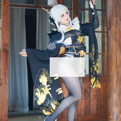 勝利の女神:NIKKE ブラン着物コスプレ ブランホワイトラビットコスプレ【COSPLAY-FM】