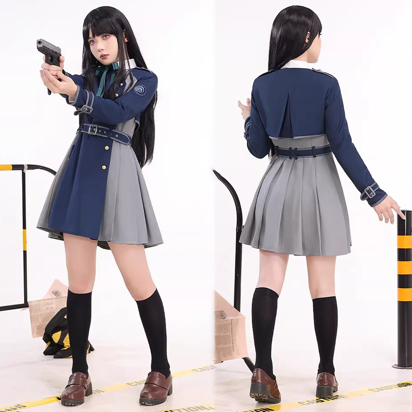 【リコリコ】錦木千束/井之上たきな DAエージェント制服コスプレ衣装【1/3 DELUSION】