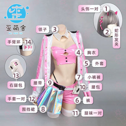 NIKKE バイパーレースクイーンコスプレ豪華セット オーロラレーシングスーツ【歪萌舍】