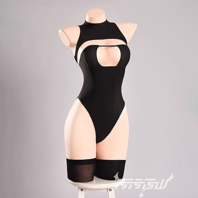 アズールレーン 白鳳SMボンデージ風セクシーレオタードコスプレ【汚汚汚山】