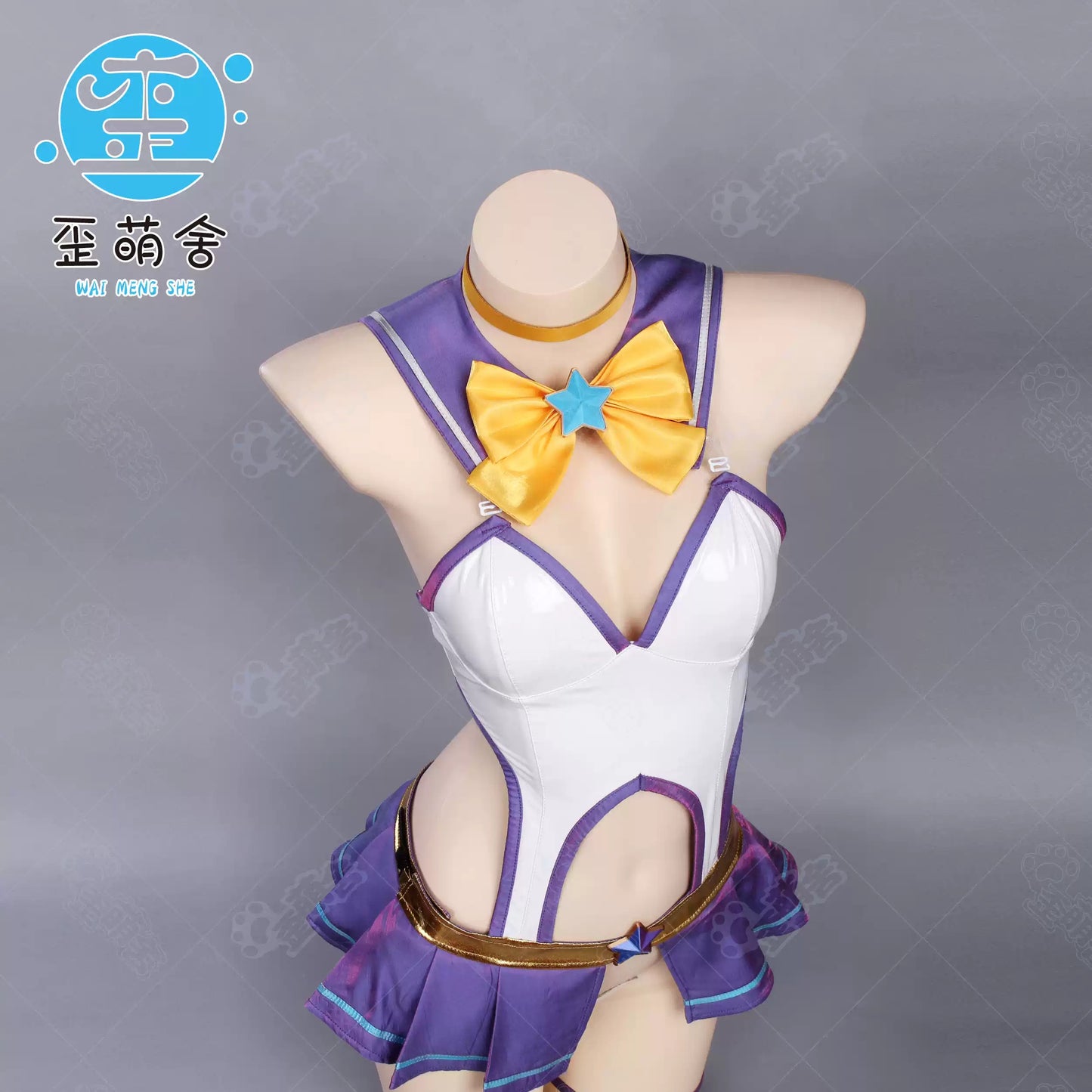 ブラウンダスト2 ミラクルヴァイオレット パレット魔法少女コスチューム 【歪萌舍】