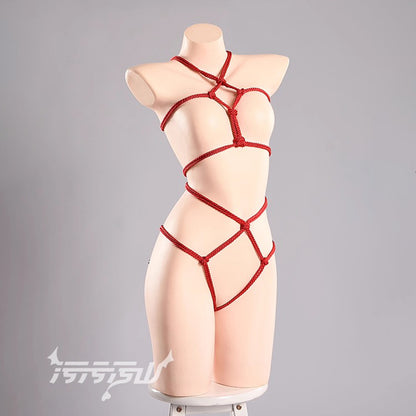 アズールレーン 白鳳SMボンデージ風セクシーレオタードコスプレ【汚汚汚山】