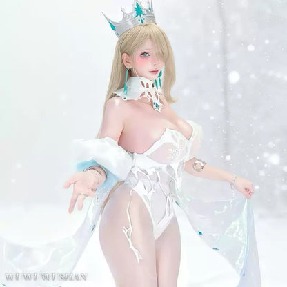 ブラウンダスト2 ウィルヘルミナ 氷雪の女王コスプレ豪華セット【汚汚汚山】