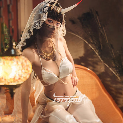 アズールレーン 能代 ホワイト踊り子コスプレ 同人コスプレ【汚汚汚山】