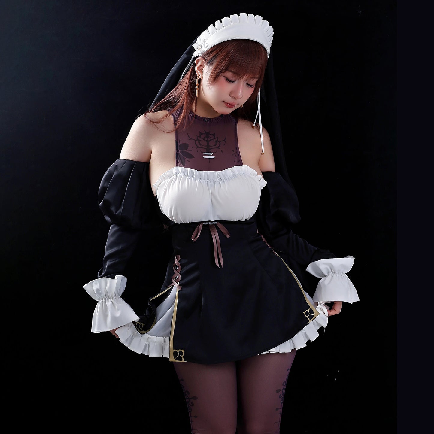 【SiNiSistar2 リリア風】神を裏切るむちむちゴシックセクシーシスターコスプレ 【TANG YUAN】