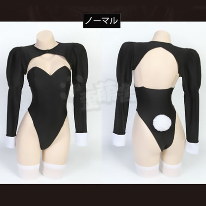 ハイレグレオタードシスター風コスプレ お尻尾付き修道女コスプレ【歪萌舍】