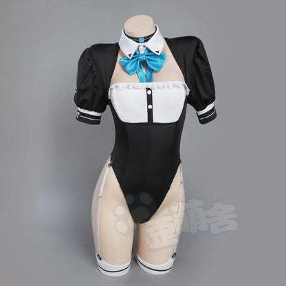 エッチな一之瀬アスナメイド服 ブルーアーカイブ 一之瀬アスナメイドコスプレ【歪萌舍】