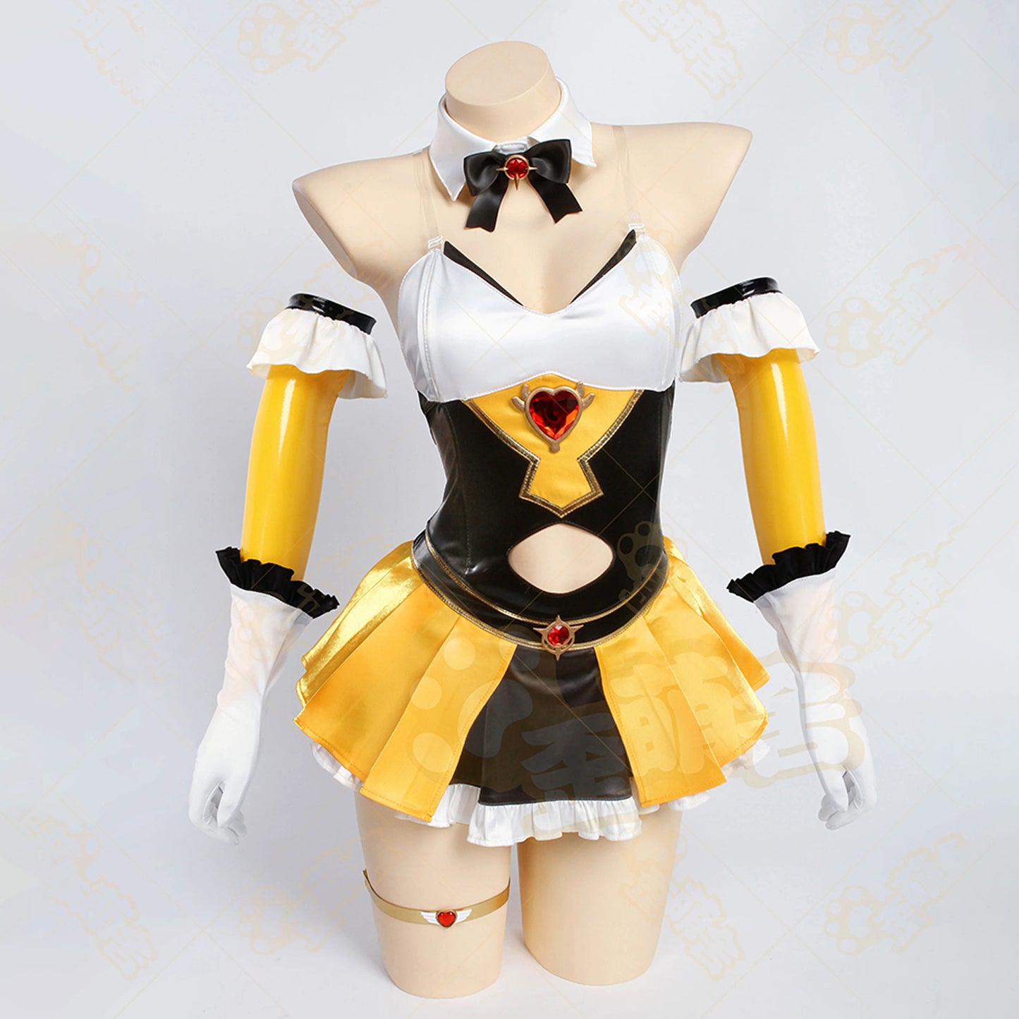 ブラダス2 魔法少女オリヴィエ風 エナメルレオタードスカート【歪萌舍】