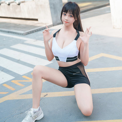 オープンヒップトレーニングウェアセット 大人のセクシー体操着【得体社】