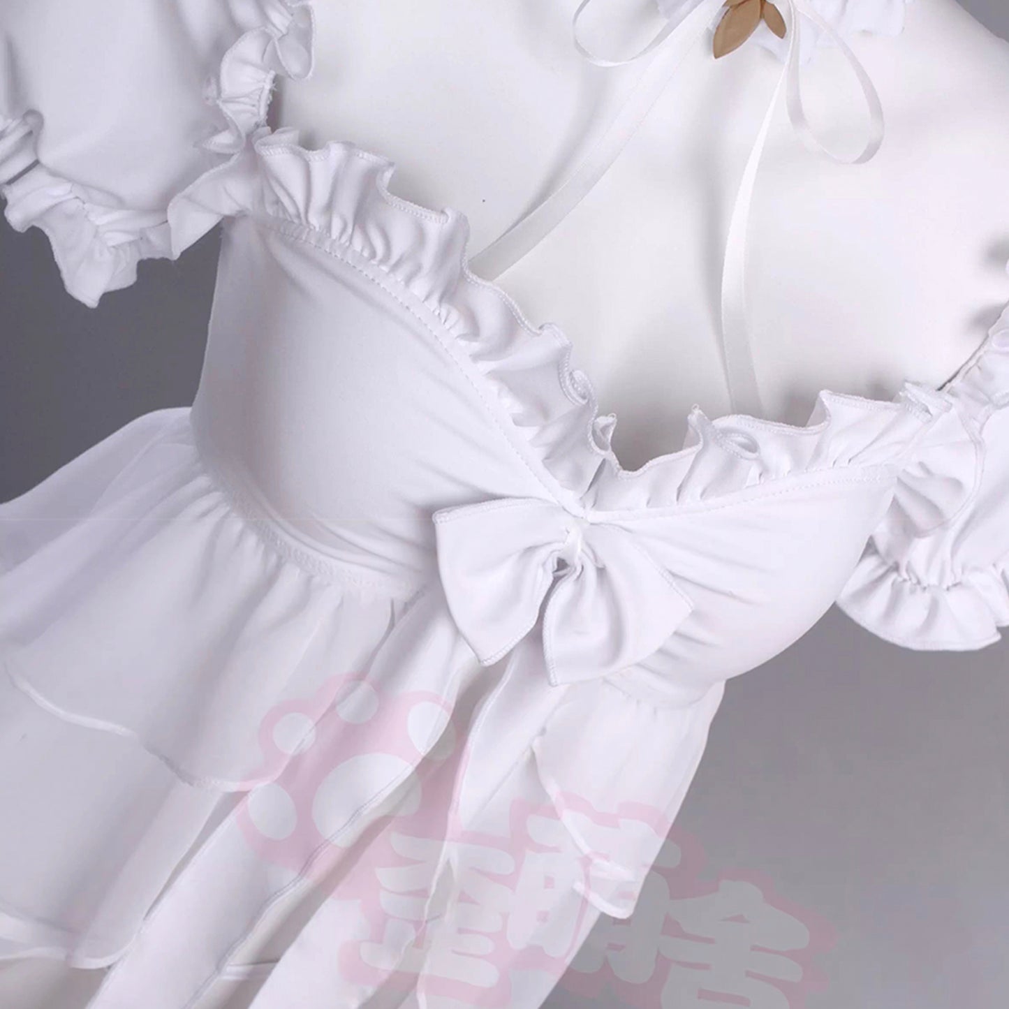 NIKKE 清楚なドロシーホワイト天使風ふんわりランジェリー水着コスプレ【歪萌舍】