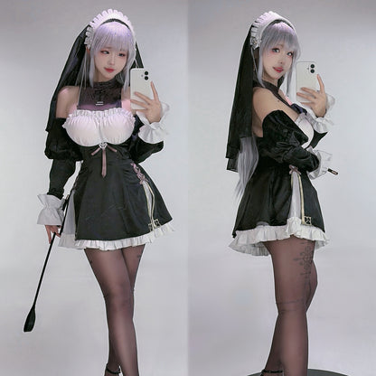 【SiNiSistar2 リリア風】神を裏切るむちむちゴシックセクシーシスターコスプレ 【TANG YUAN】