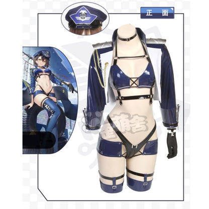 アズールレーン ボルチモアポリス風エナメルレーシングガールコスプレ RQ風【歪萌舍】