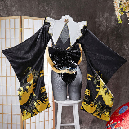 勝利の女神:NIKKE ブラン着物コスプレ ブランホワイトラビットコスプレ【COSPLAY-FM】