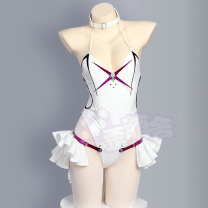 歪萌舍 NIKKE リベリオ 水母 クラゲ コスプレ 衣装 透け感 セクシー (Waimengshe NIKKE Rebelio Jellyfish Cosplay Costume Sheer Sexy)