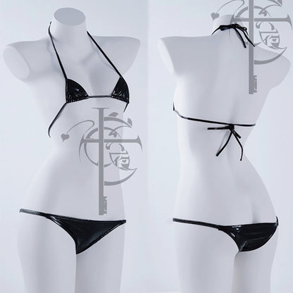 存在感を放つツヤめく元気なエナメルメイドコスチューム【十六夜工坊】