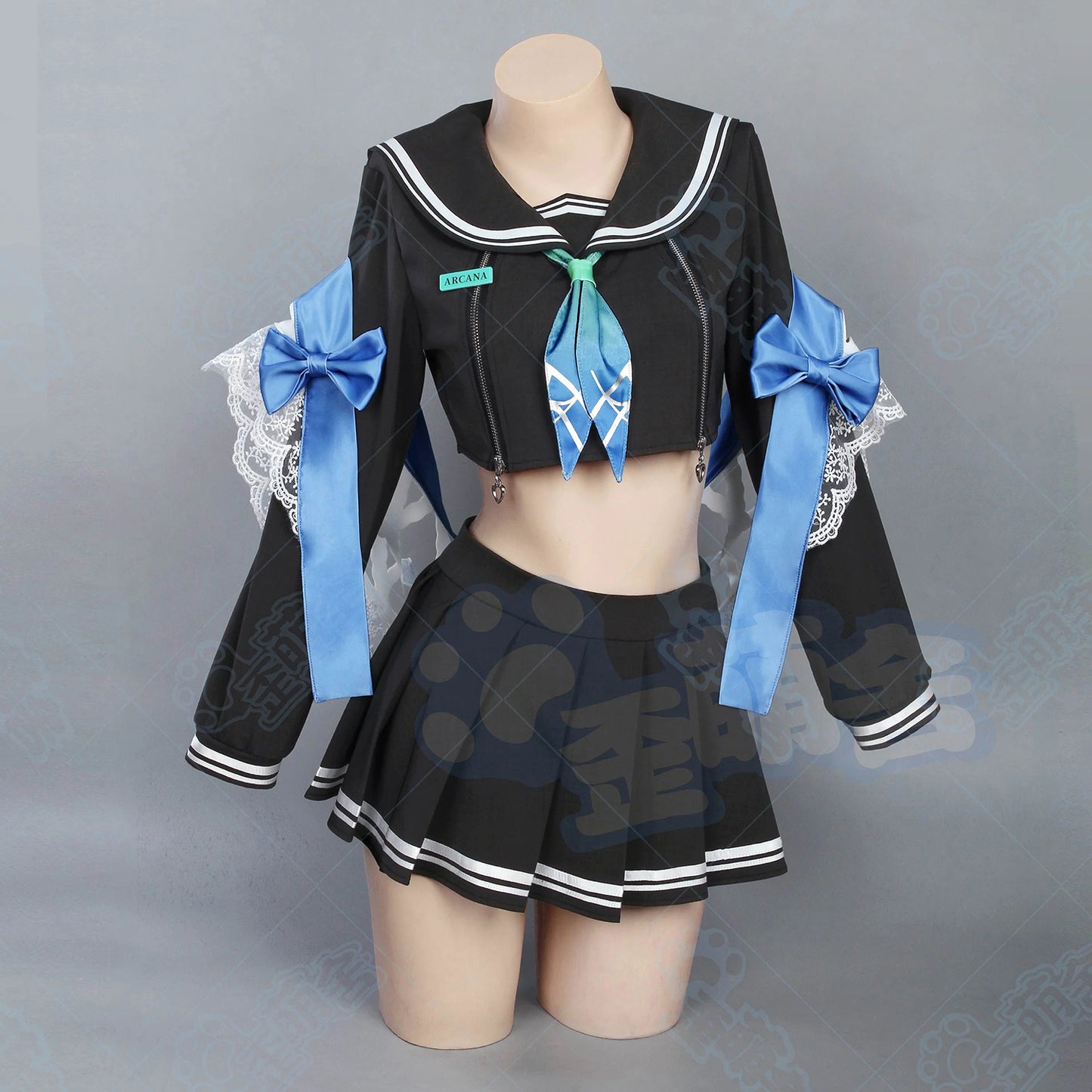NIKKE アルカナJK制服コスチューム セーラー服×ガーター下着【歪萌舍】