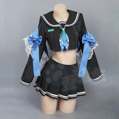 NIKKE アルカナJK制服コスチューム セーラー服×ガーター下着【歪萌舍】