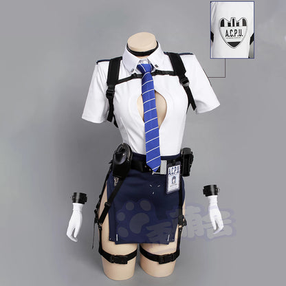 NIKKEキラーワイプ ポリスコスプレ 秘密捜査官のエロボディ制服コスプレ【歪萌舍】