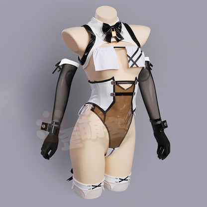 NIKKE ベイクリアバニーガールコスプレ ベイラディアントラビットコスチューム【歪萌舍】