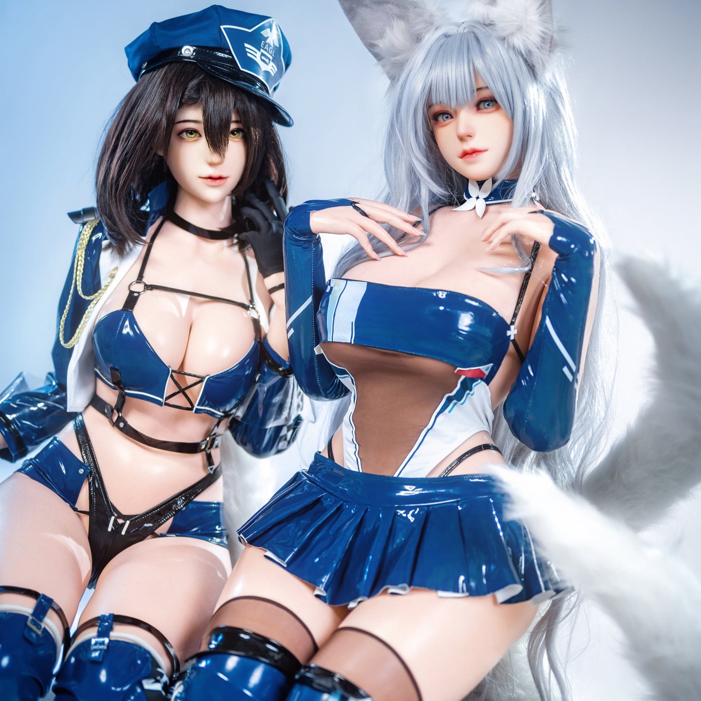 アズールレーン 信濃 RQ風エナメルレオタードコスプレセット【歪萌舍】