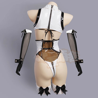 NIKKE ベイクリアバニーガールコスプレ ベイラディアントラビットコスチューム【歪萌舍】