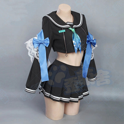 NIKKE アルカナJK制服コスチューム セーラー服×ガーター下着【歪萌舍】