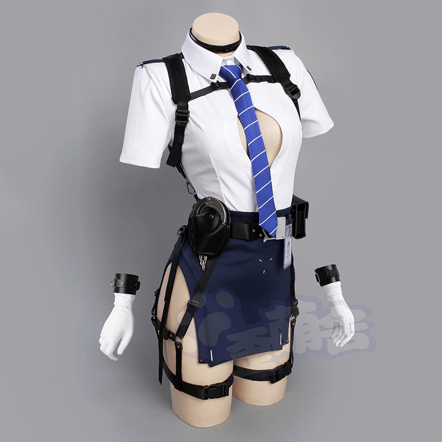 NIKKEキラーワイプ ポリスコスプレ 秘密捜査官のエロボディ制服コスプレ【歪萌舍】