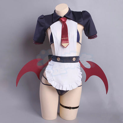 ブルーアーカイブ 空崎ヒナ制服風エロカワなサキュバスビキニコスプレ【歪萌舍】