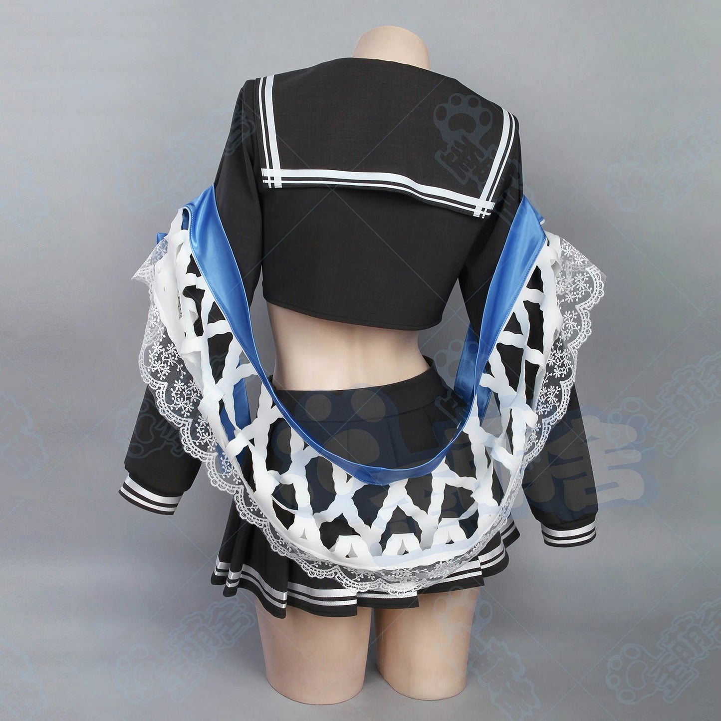 NIKKE アルカナJK制服コスチューム セーラー服×ガーター下着【歪萌舍】