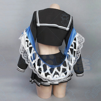 NIKKE アルカナJK制服コスチューム セーラー服×ガーター下着【歪萌舍】