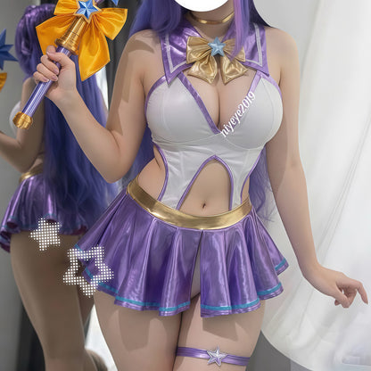 ブラウンダスト2 ミラクルヴァイオレット パレット魔法少女コスチューム 【火華家】