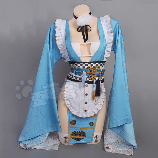 【予約】ブルーアーカイブ 飛鳥馬トキセクシーな中華風ゴージャス浴衣コスプレセット【歪萌舍】