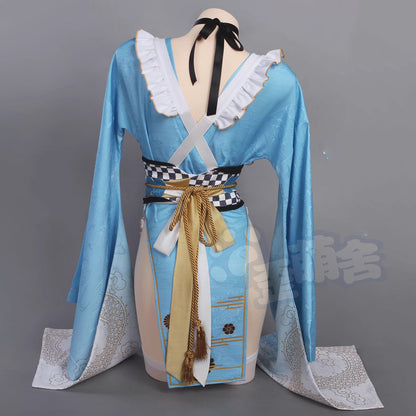 【予約】ブルーアーカイブ 飛鳥馬トキセクシーな中華風ゴージャス浴衣コスプレセット【歪萌舍】