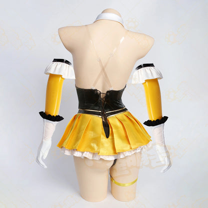 ブラダス2 魔法少女オリヴィエ風 エナメルレオタードスカート【歪萌舍】