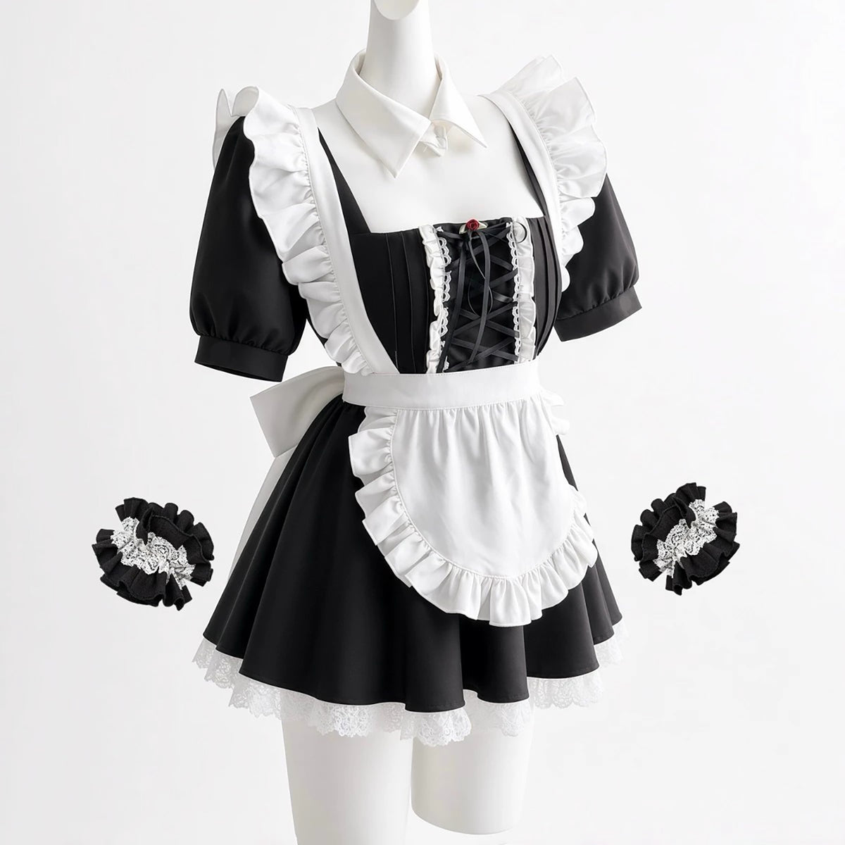 NIKKE シンデレラ 胸元編み上げセクシーメイド服豪華フルセット【火華家】