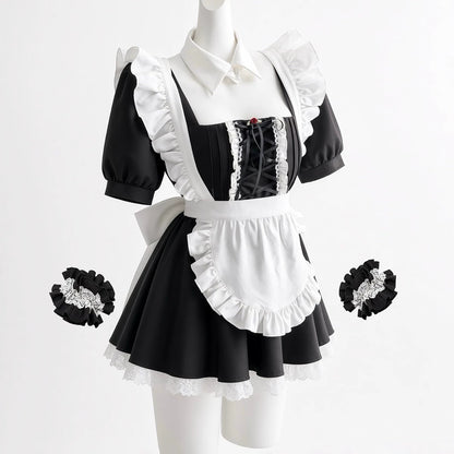 NIKKE シンデレラ 胸元編み上げセクシーメイド服豪華フルセット【火華家】