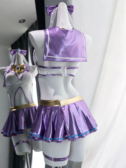 ブラウンダスト2 ミラクルヴァイオレット パレット魔法少女コスチューム 【火華家】