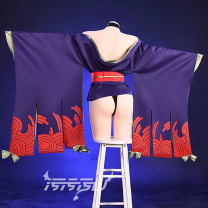 魅惑ボディラインが映えるFGO酒呑童子コスプレ セクシー着物コスプレ【汚汚汚山】