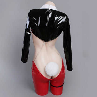 【予約】勝利の女神：NIKKE ルージュバニーガール セクシー全開逆バニーコスプレ【歪萌舍】