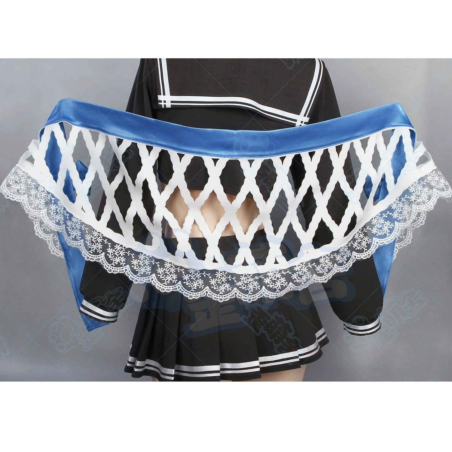 NIKKE アルカナJK制服コスチューム セーラー服×ガーター下着【歪萌舍】
