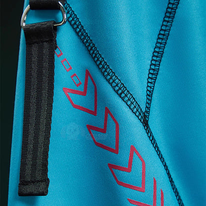 初音ミク風兔耳フードトップ付きのサイバースポーツボディスーツセット【Bbunny】