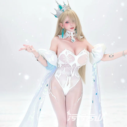 ブラウンダスト2 ウィルヘルミナ 氷雪の女王コスプレ豪華セット【汚汚汚山】