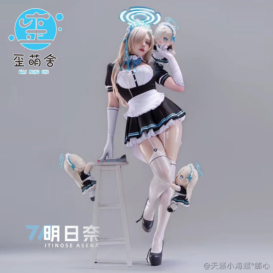 【ブルアカ】先生、お待たせ！一之瀬アスナ「C&C」王道メイド服フルセット【歪萌舍】