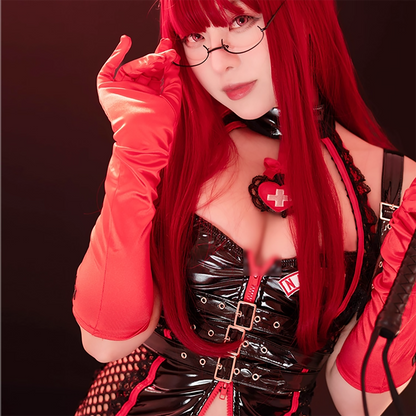 かっこいいハーネス風エナメルダークナースコスプレ【Paloli】