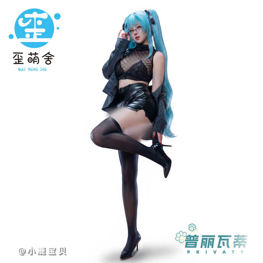 NIKKE 指揮官専属のツンデレ秘書 メガニケ プリバティ風艶やか秘書OLコスプレセット【歪萌舍】