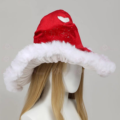 聖なる夜に魔法をかける上品なサンタガールコスプレセット クリスマス魔女コスチューム【Bbunny】